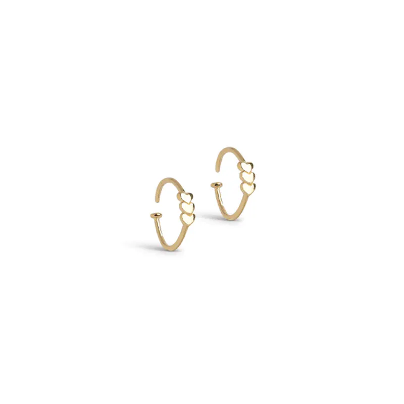 Twistie Love Hoops Gold 