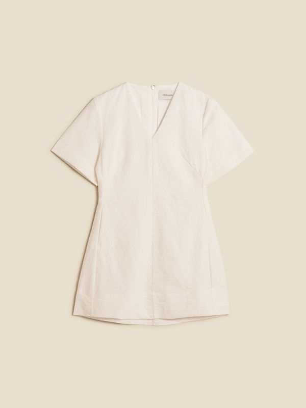 Cadi Short Dress White 