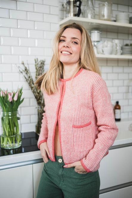 Hovedbilde Eliza Nenaya Cardigan STP Fade Rose/Egret 