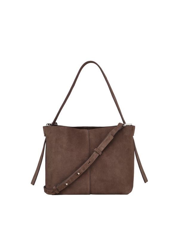 Suede Fraya Small Bag Hot Fudge Brown 