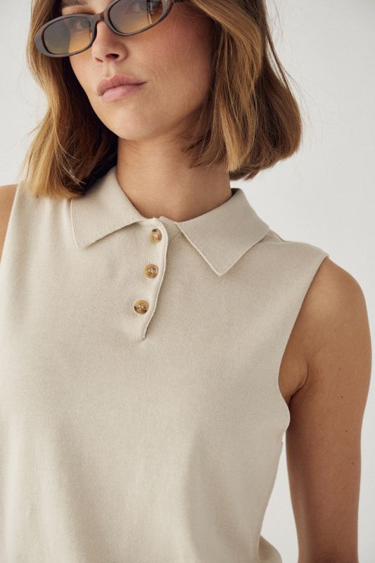 Maxine SL Knit Oyster 