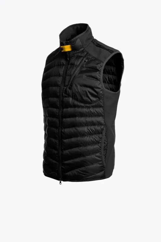 Zavier Fleece/Nylon Vest Black 