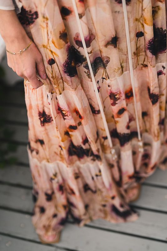 Malika Dress Bleeding Petals