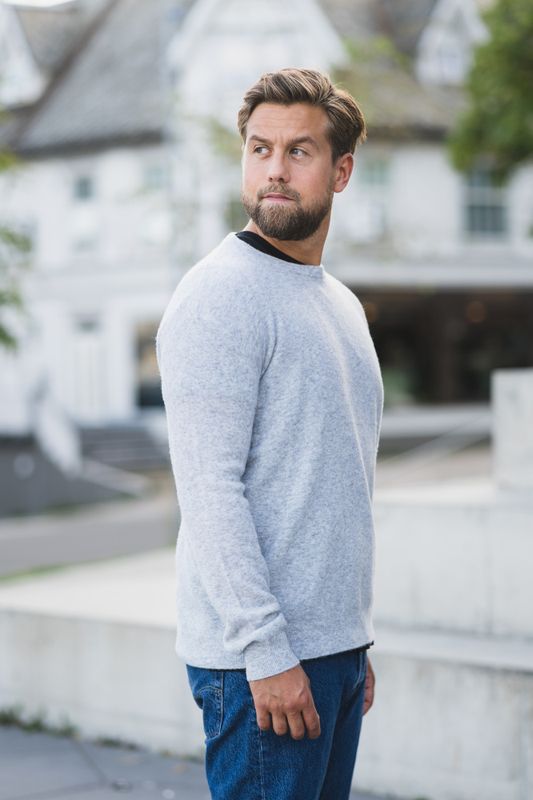 Raxow Sweater Heather Grey 