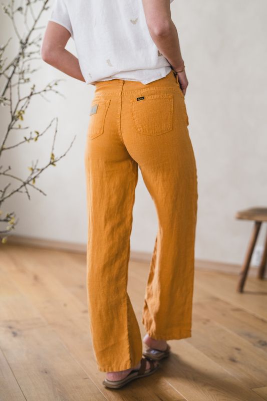 Culotte Linen Colour Topaz