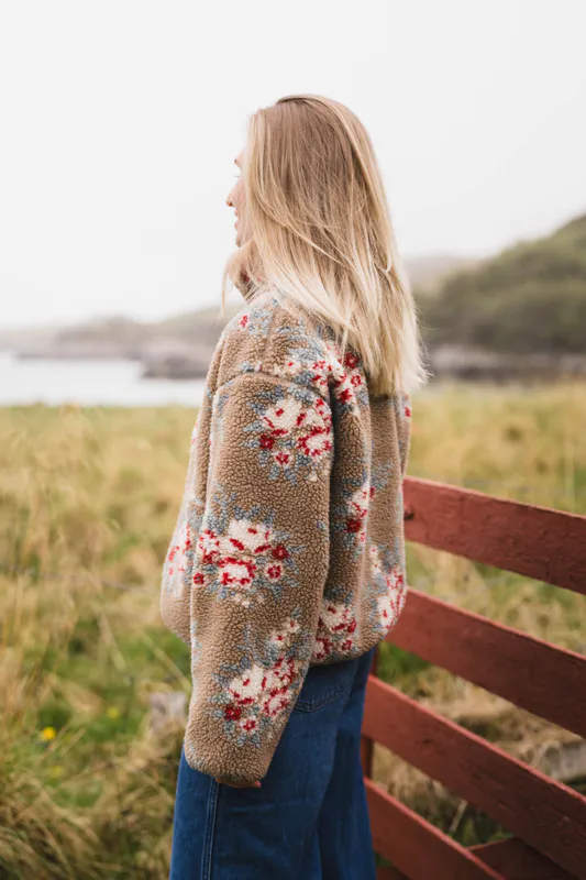 Rype Fleece Jacket Taupe Mix 