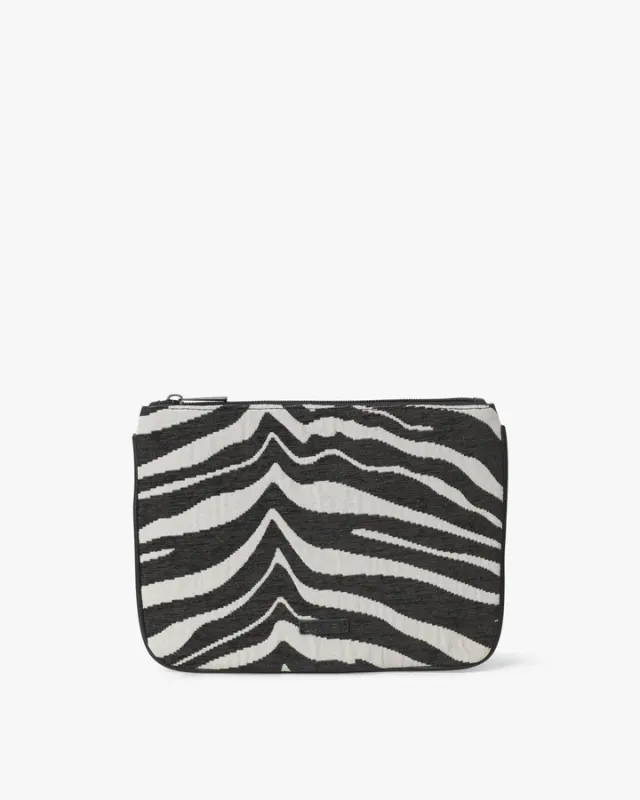 Zebra Pouch Black 