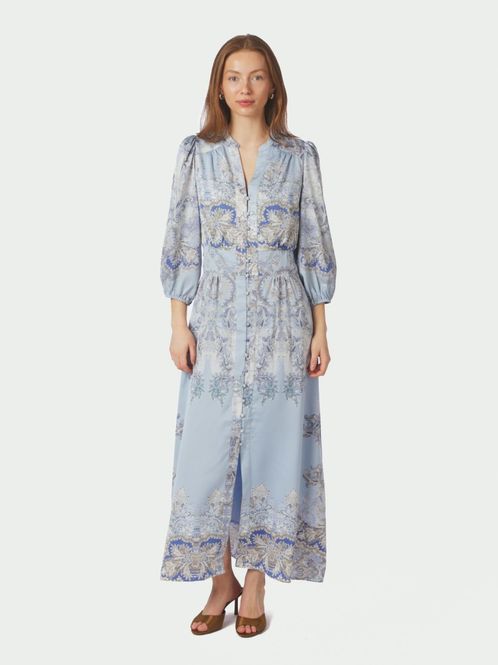 Hovedbilde Stellar Artist Paisley Dress Light Blue 