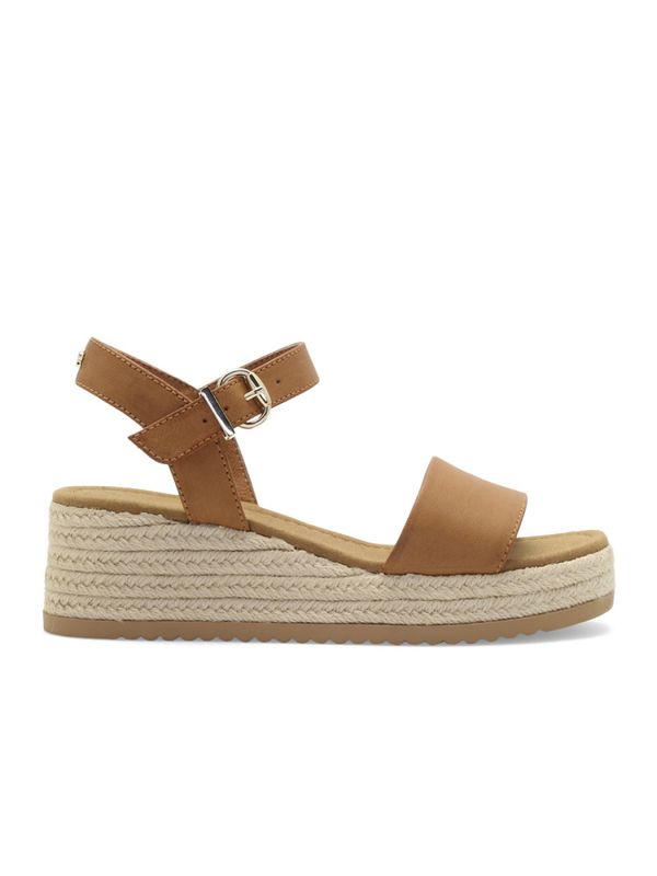 Lili Wedge Cognac