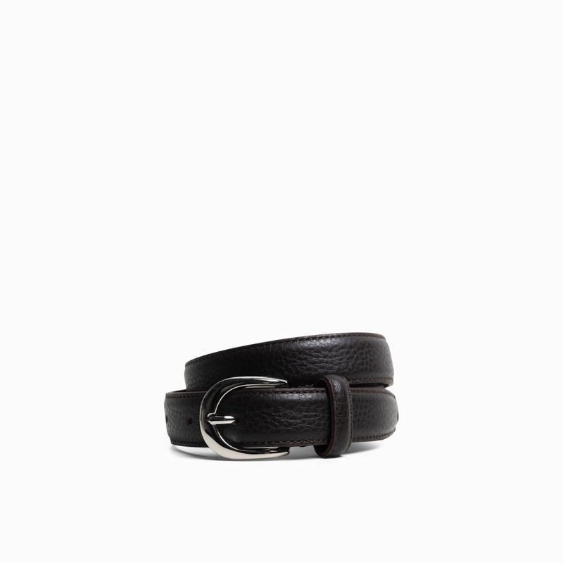 Basic Belt Coffee Silver 