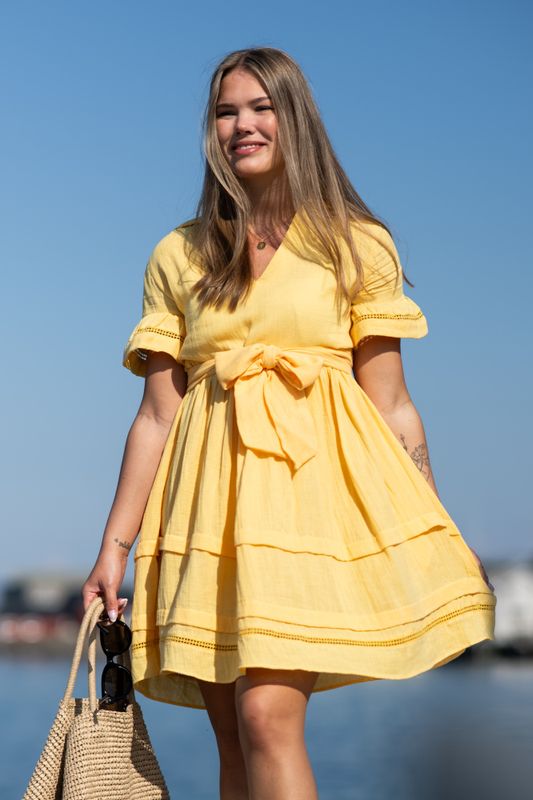Hamilton Short Dress Cornsilk 