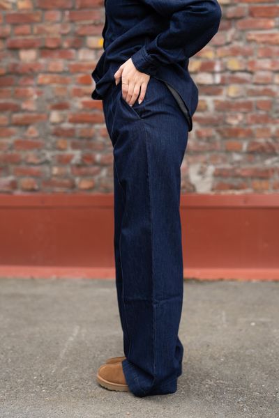 Hovedbilde Sarana Pants Rinse Blue Denim 