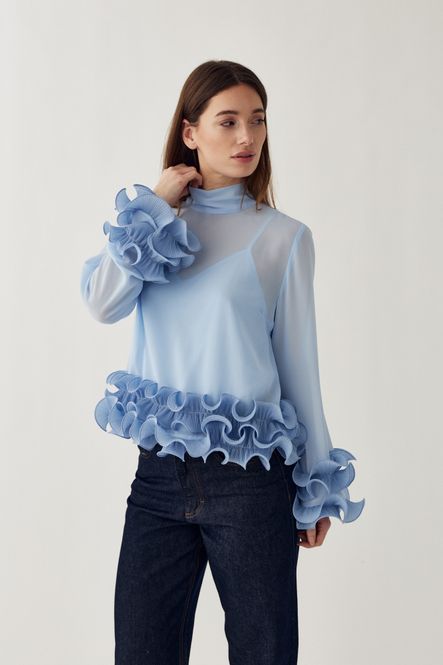 Hovedbilde Latanietta Blouse Sky Blue 