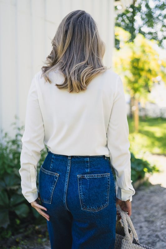 Milly NP Shirt Clear Cream 