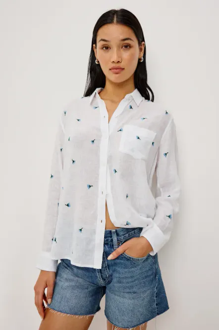 Hovedbilde Charli Shirt Bluebell Carnations
