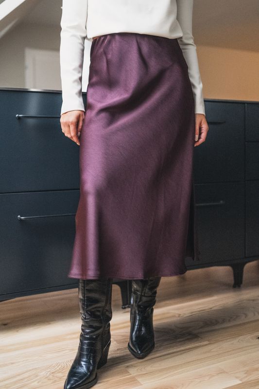 Bovary Skirt Burgundy 