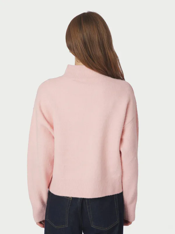 Paulina Knit Blouse Light Pink 