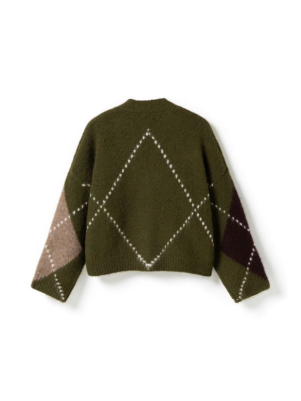 Lai Knit Avocado Green Mix 
