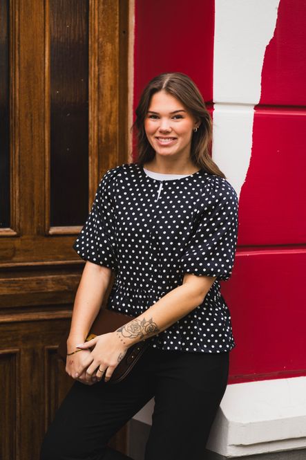 Hovedbilde Azelia Blouse After Midnight Dot 