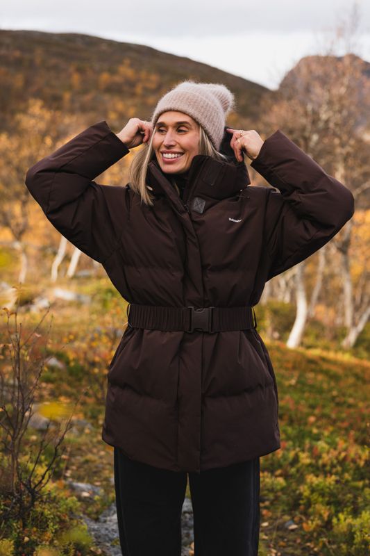Besseggen Light Down Jacket Dark Brown 