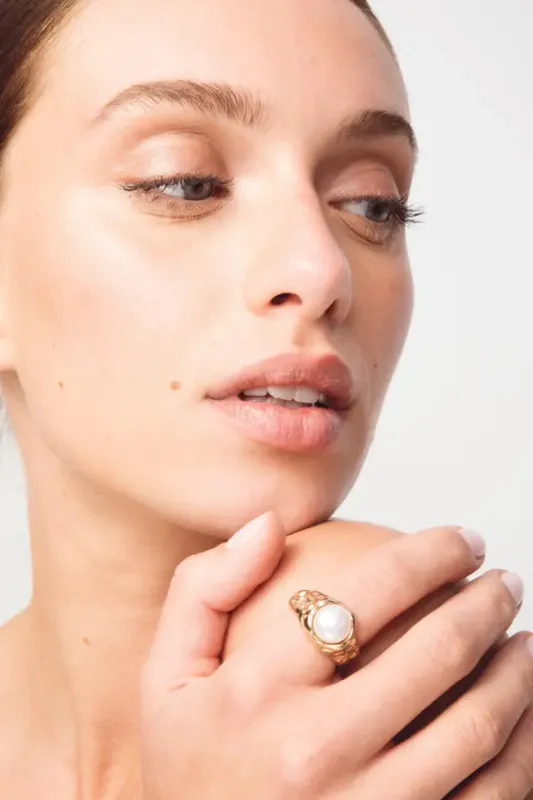 The Chunky Pearl Gold 