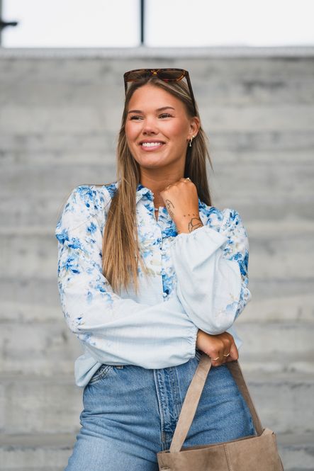 Hovedbilde Cleo LS Shirt Skyway Cleo Print 