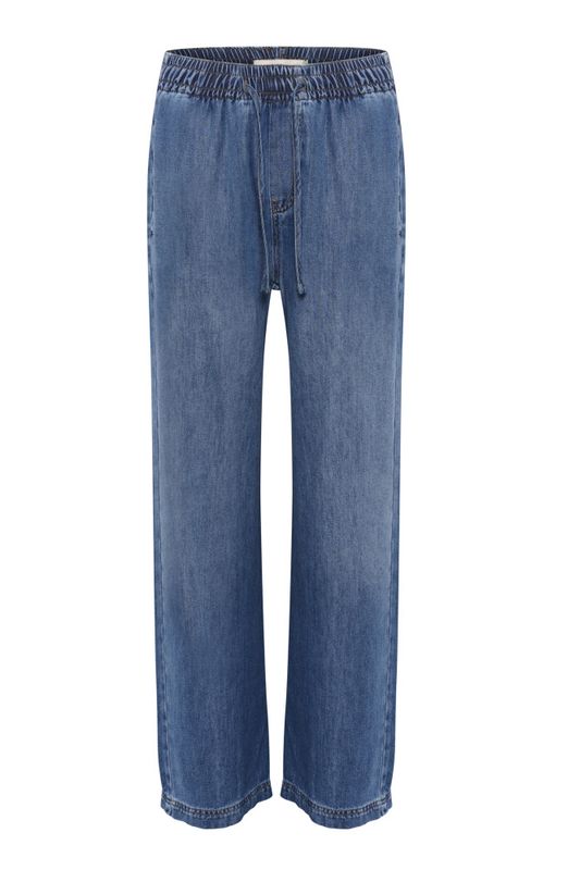 Sophina Pullon Pants Washed Denim 