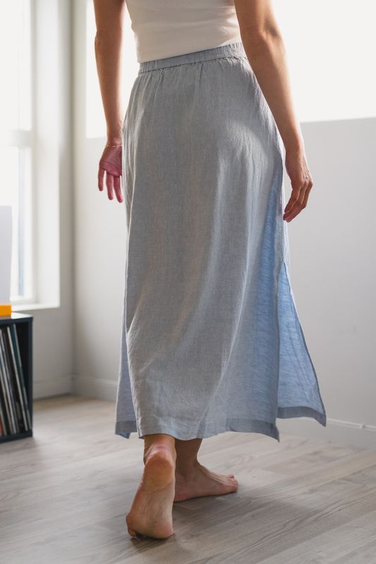 Pennie Ginia HW Skirt Skyway Melange