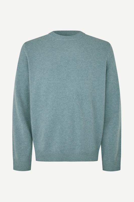 Isak Knit Sweater 15010 Stormy Sea 