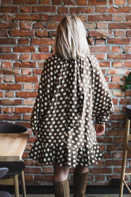 Hovedbilde Striped Organza Shift Dress Dots 