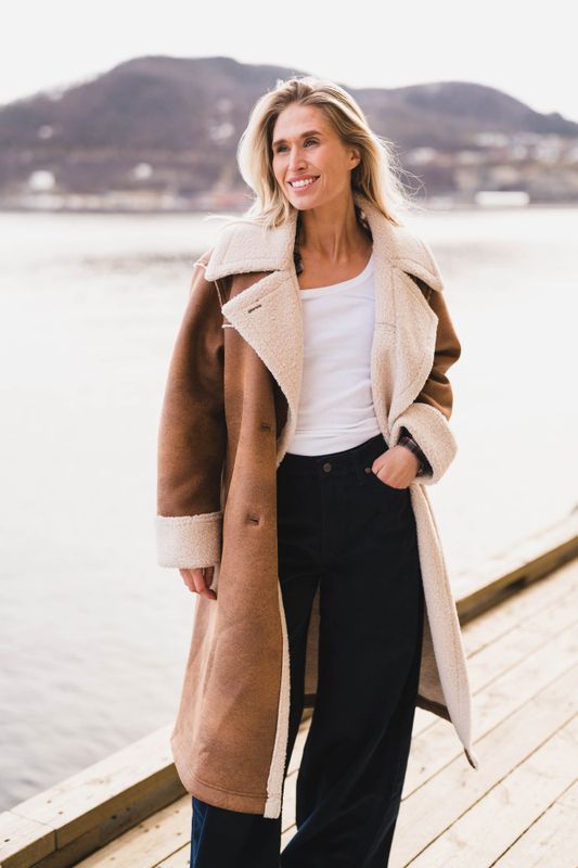 Wrange Coat Medium Brown 