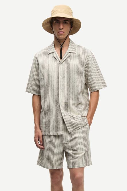 Hovedbilde Oscar AX Shirt 14749 Brown Stripe 