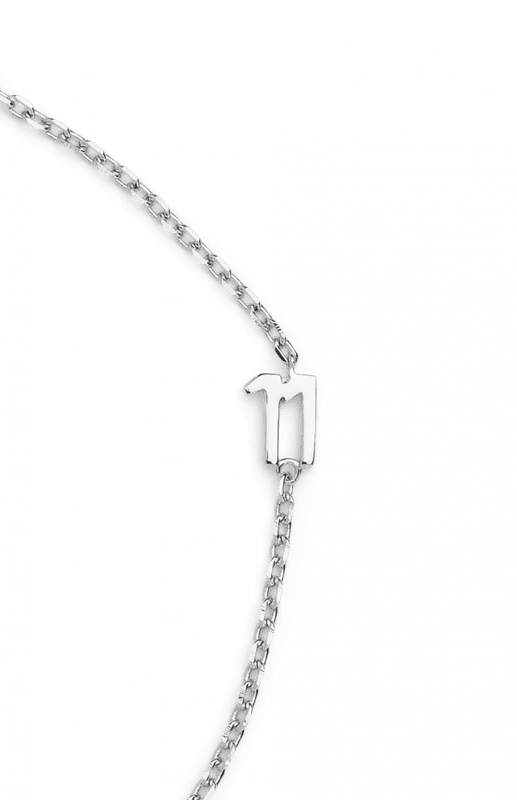 Big Number Bracelet Silver - 3