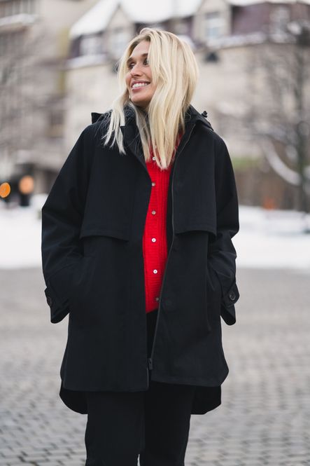 Hovedbilde Havbris Coat New Black 