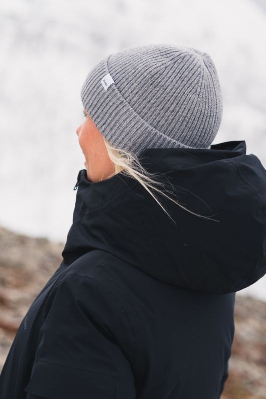 Blæst Beanie Grey Melange 