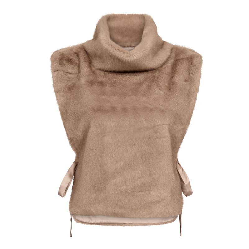 Fera Faux Collar Creme 