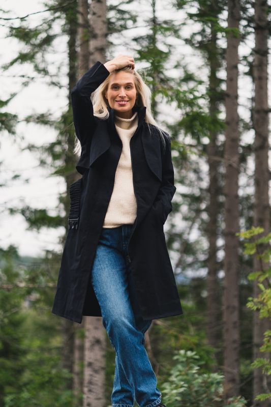 Skyet Coat New Black 