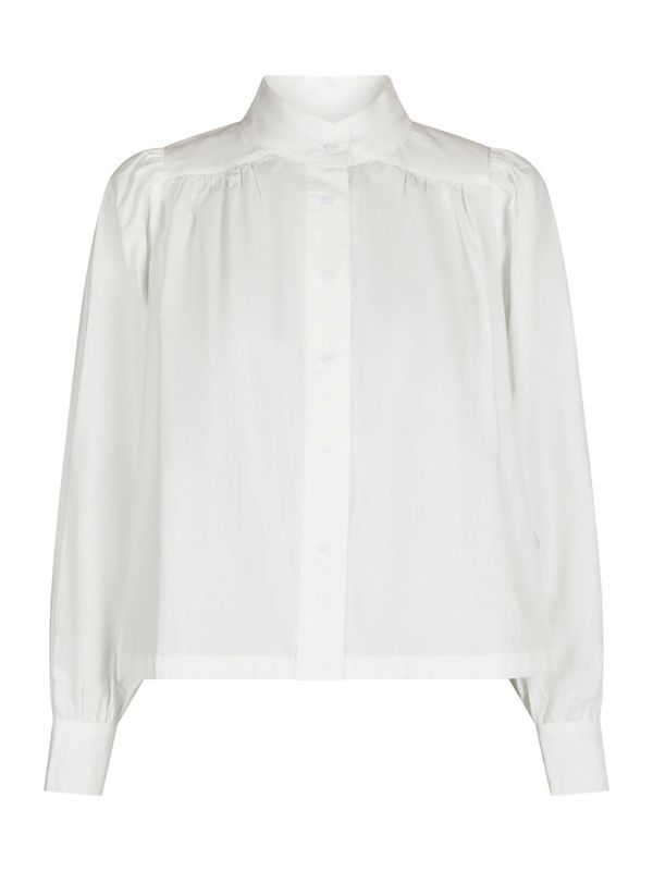 Melya Poplin Shirt White 