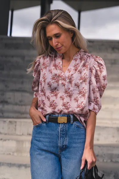 Hovedbilde Roella Wild Rose Blouse Dusty Rose 