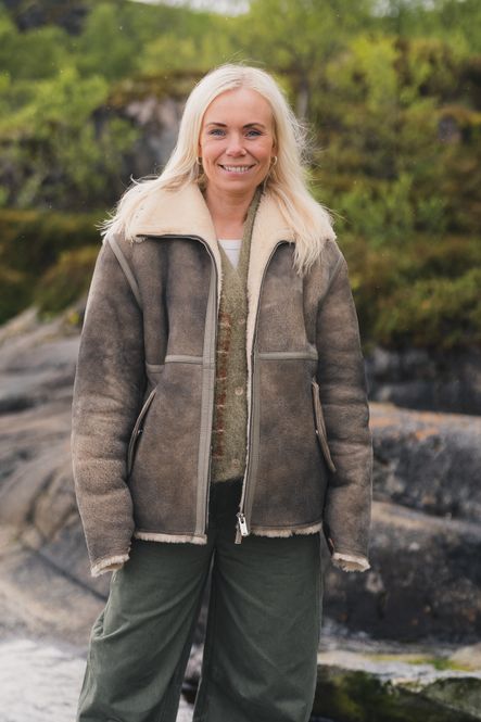 Hovedbilde Louie Shearling Jacket Taupe 