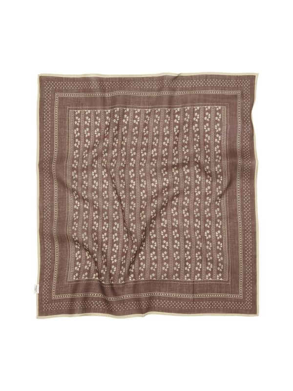 Talianna Cotta Scarf Chocolate Brown