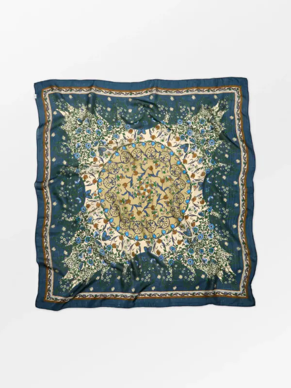 Gardenparty Taby Sia Scarf Mediteal Green