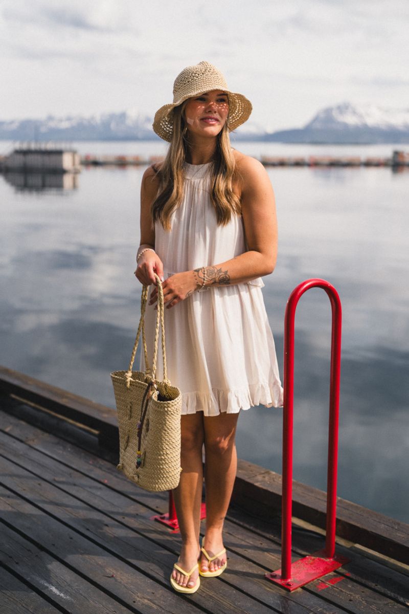 Bianca Short Dress Cream 
