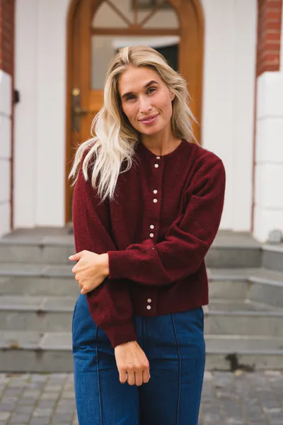 Hovedbilde Ninell Cardigan Tawny Port 