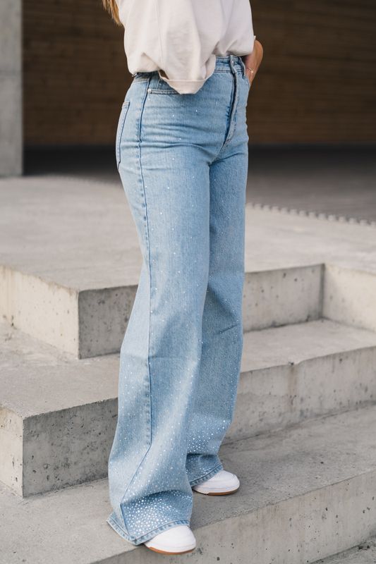 Abby 745 Light Rinse Rhinestone Regular 