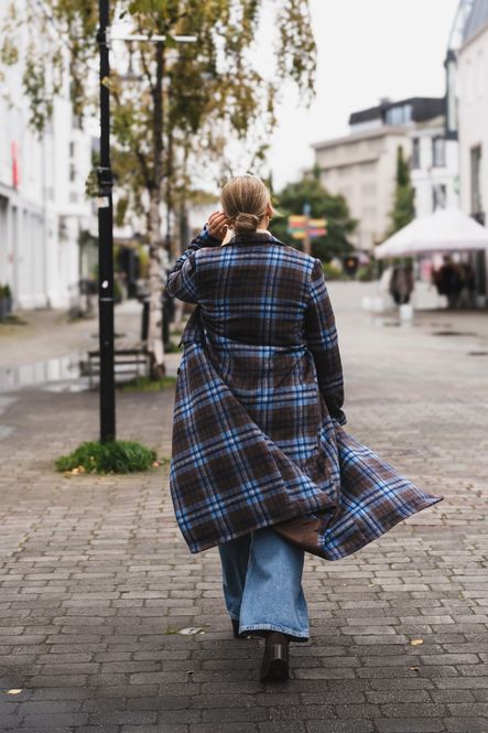 Hovedbilde Jaci Coat Daliyah Blue Check 