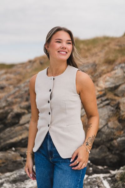 Hovedbilde Mirabelle Michelle Vest Peyote 