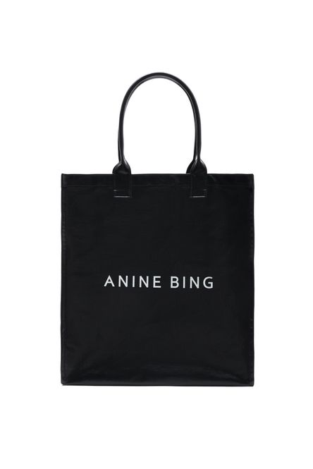 Hovedbilde Leonie Coated Canvas Tote Black  