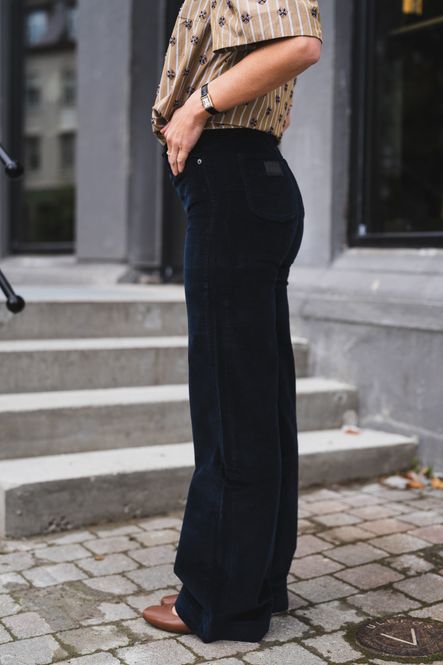 Hovedbilde Palazzo Mistral Shiny Cord Navy 