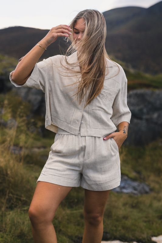 Relaxed Summer Shirt Ecru 